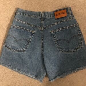Parke denim shorts